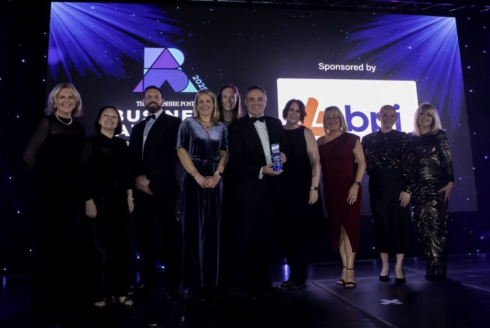 Yorkshire Building Society colleagues at the Yorkshire Post Business Awards 