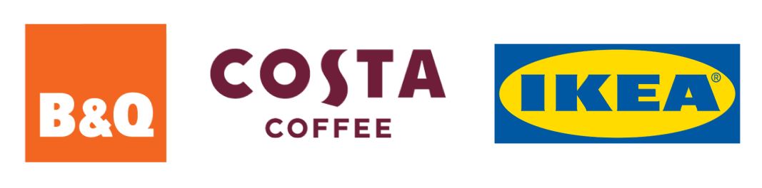 different company logos
