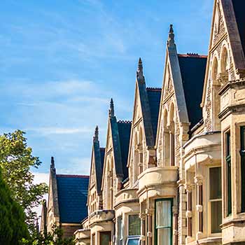 A terrrace of elegant houses